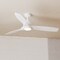 Vaxcel Ceiling Fan with Wood Blades, Curtiss 52-in. White Contemporary In/Outdoor Propeller, LED Light Kit F0111 - alternate 9
